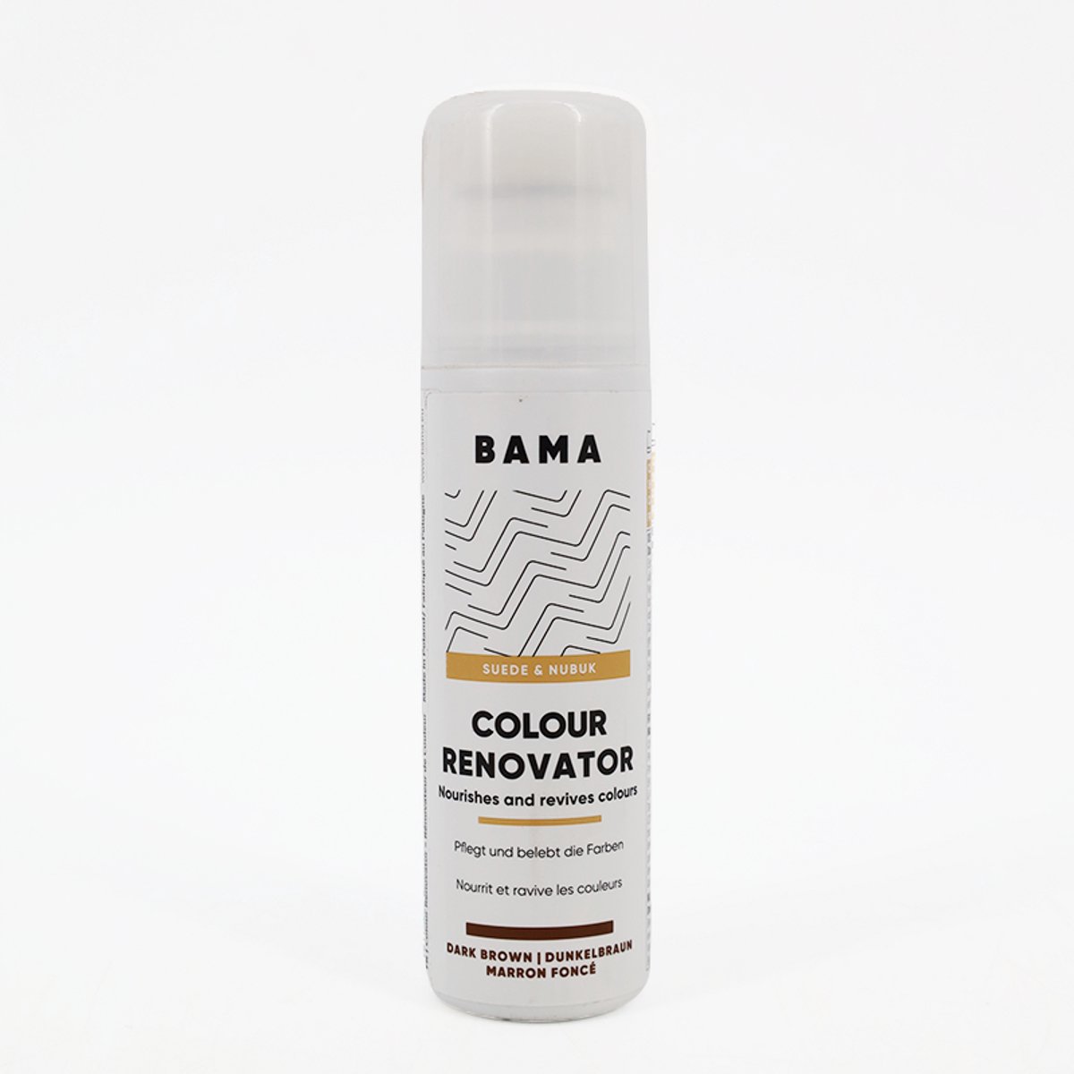 Bama Suede Kleurhersteller donkerbruin - 75ml - voor Suede en Nubuckleder - Colour Renovator