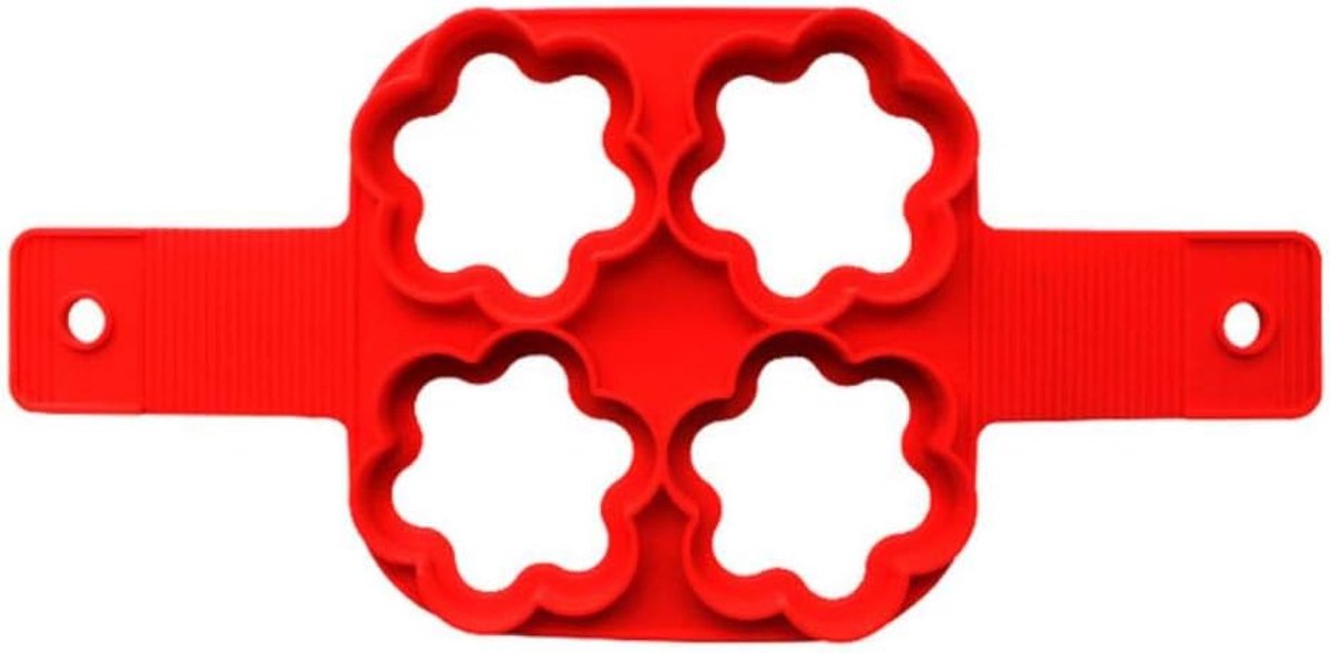 Eiervormpje silicone - niet-klevend - perfect voor omeletten - eenvoudig op te bergen - ShopVlot