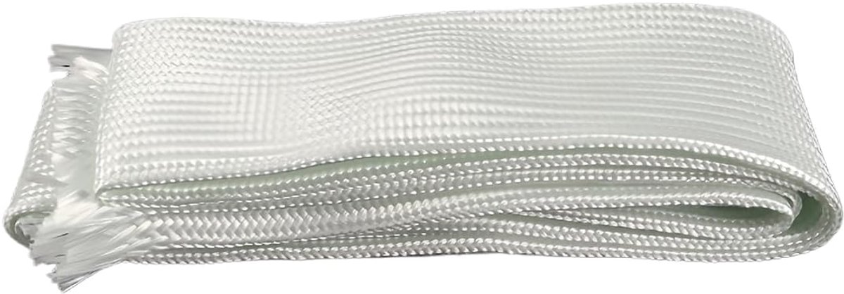 Afvoerslang 25 mm ID - Hoge temperatuur glasvezel - 1,2 m lengte - Veilig en duurzaam - ShopVlot