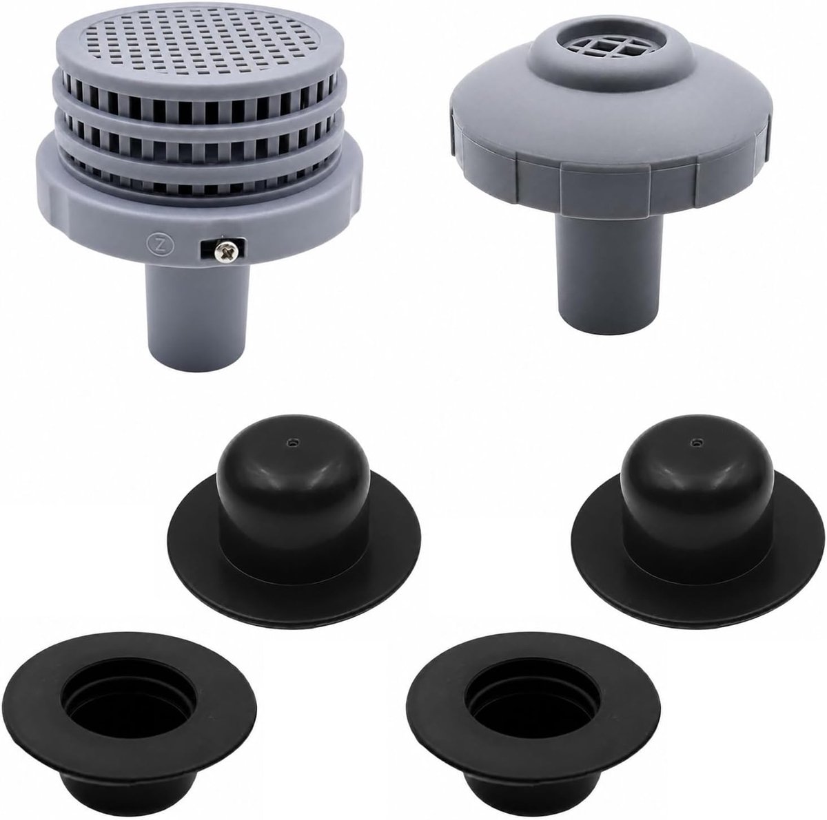 OMJMYY Zwembadfilter Aansluitset Ø 32 mm voor Intex Zwembad, ABS - ShopVlot