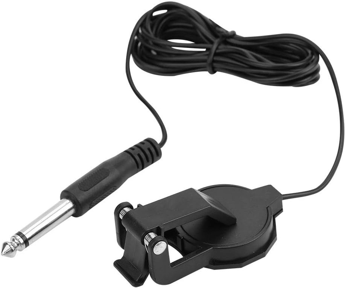 Viool Pickup Clip On - Piezo Microfoon - 6.35mm Audio Jack - Hoogwaardige geluidskwaliteit - ShopVlot