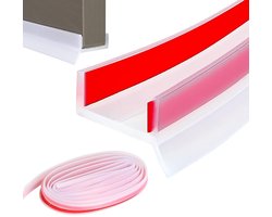 Baseboard Seal Kitchen Sealing Profile, 3 m, Transparent Kitchen Skirting Seal, Sealing Profile for Base, for Wood - ShopVlot