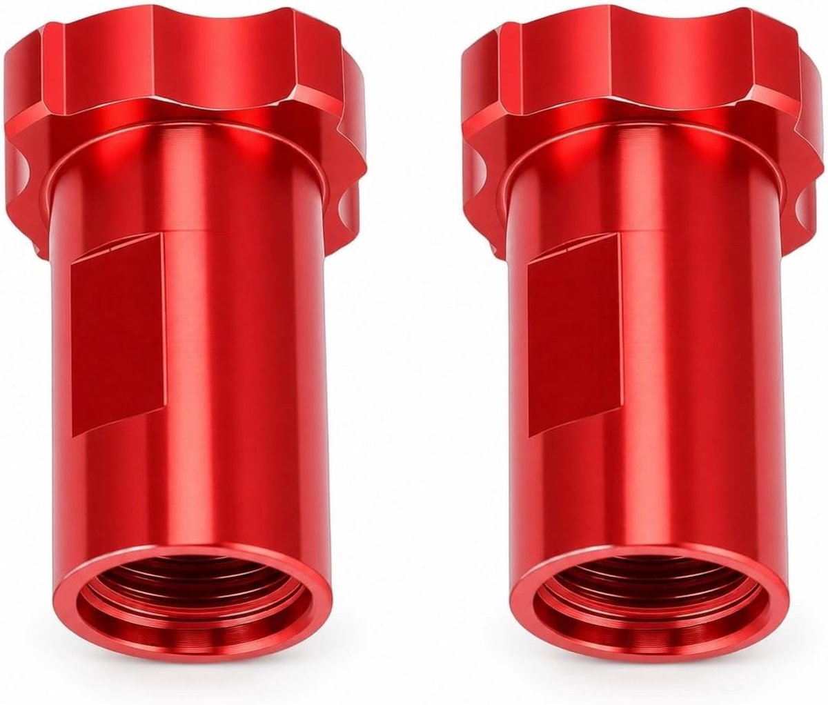 Spuitpistoolbekeradapter 2 Stuks, 16 Mm Binnendraad 1,5 Mm Steek Verfpistooladapter met 4-punts Verbindingsstructuur, voor Auto-meubelschilderij