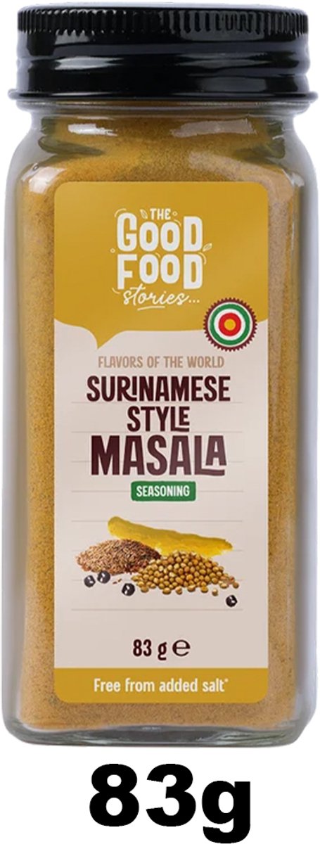 Surinamese Masala Kruidenmix - 83 g - vrij van toegevoegd zout - The Good Food Stories (TGFS)