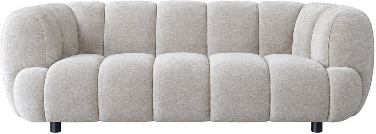Home67 Bank Logan Beige - 2-zits