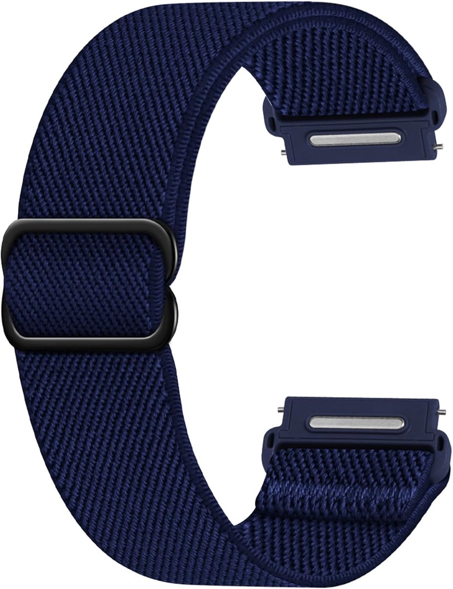 Horlogeband 18 20 22 mm - Gevlochten Ankle Strap - Rekbaar - Snelle afrelease voor smartwatches - ShopVlot