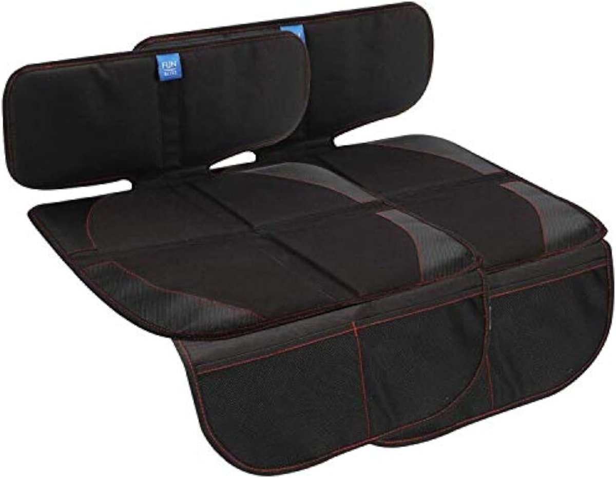 SnelShoppen - Autostoelbeschermer voor Baby en Kind - 2 Stuks - Waterdicht, Dikke Padding - Bescherming voor Autoleer - Ook voor Honden