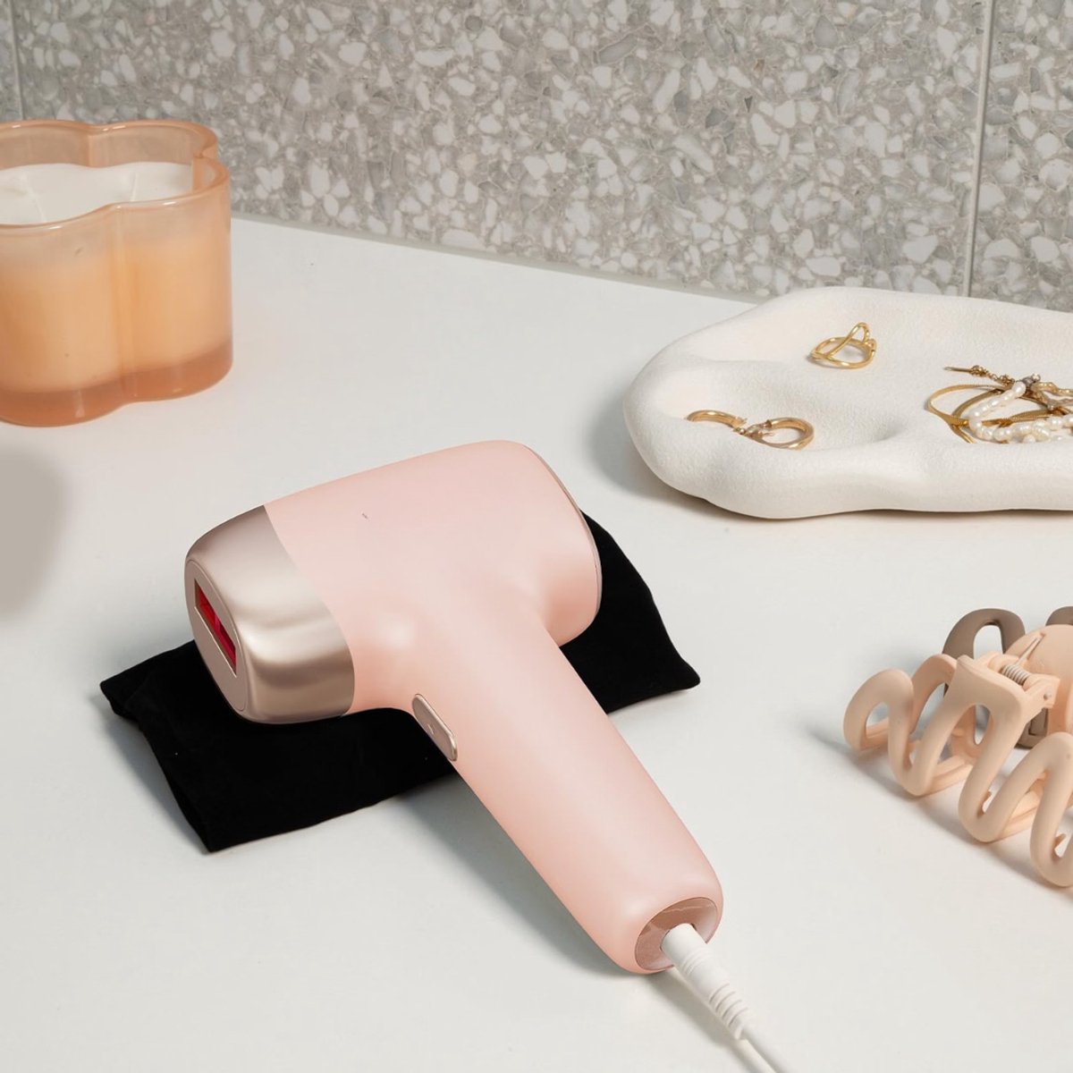 Verte - IPL Hair Removal Device - 24J Dual-Pulse-Technologie En IJskoelfunctie - Pijnloos IPL-Ontharingsapparaat Voor Vrouwen - Voor Gezicht - Lichaam - Bikinilijn En Mannen
