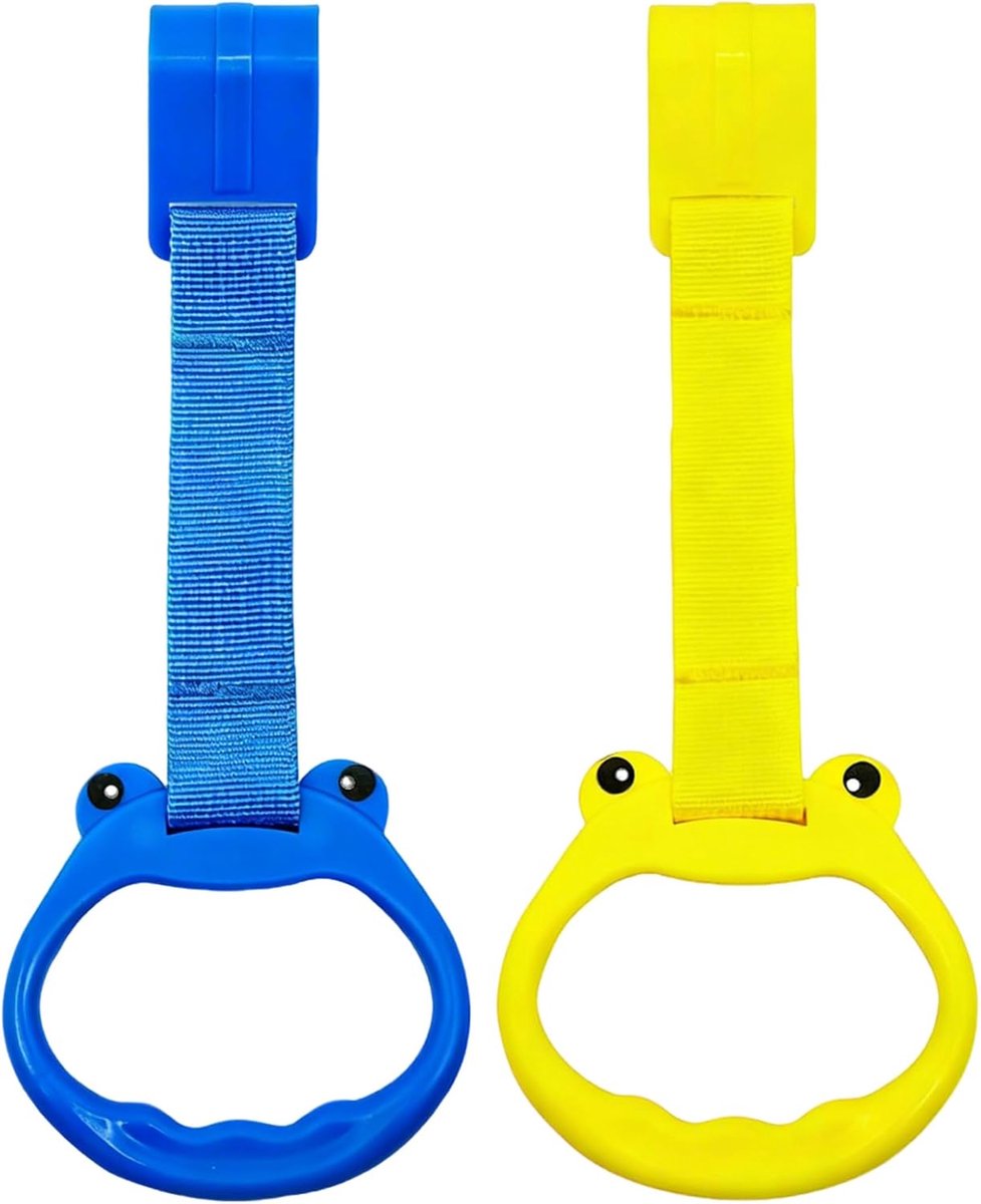 SnelShoppen - Kinderbedringen 2 Stuks - Afneembare Handringen voor Baby's - Loopondersteuning en Motorische Vaardigheden - Kleurrijke Handgrepen voor
