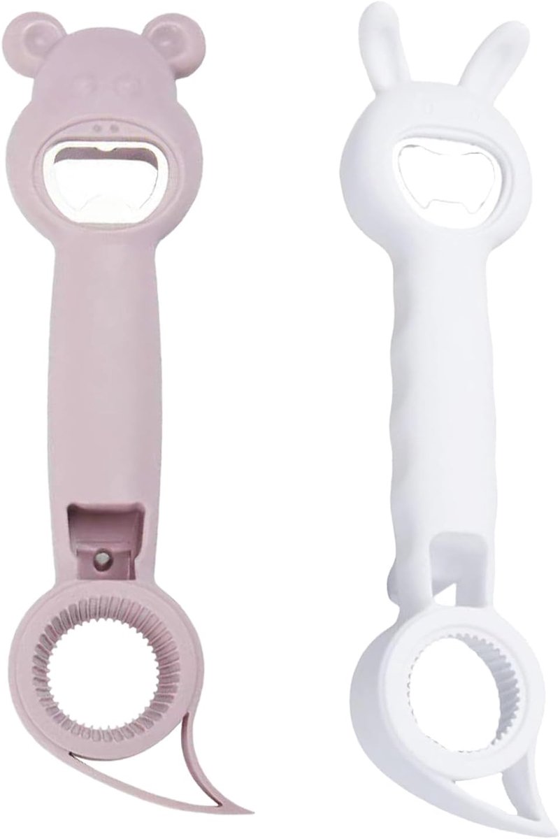 Flesopener 4-in-1 - Multifunctioneel - Praktisch en draagbaar - Perfect voor feestjes - ShopVlot