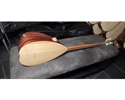 Saz Baglama - Lange Hals (Uzun Sap) - Beginnersmodel (Orta Kalite) - 40 Tekne - Jack-uitgang