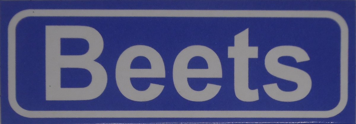 Souv© - koelkast magneet - plaatsnaam bord - kombord - souvenir - koelkastmagneetje - relatiegeschenk Beets