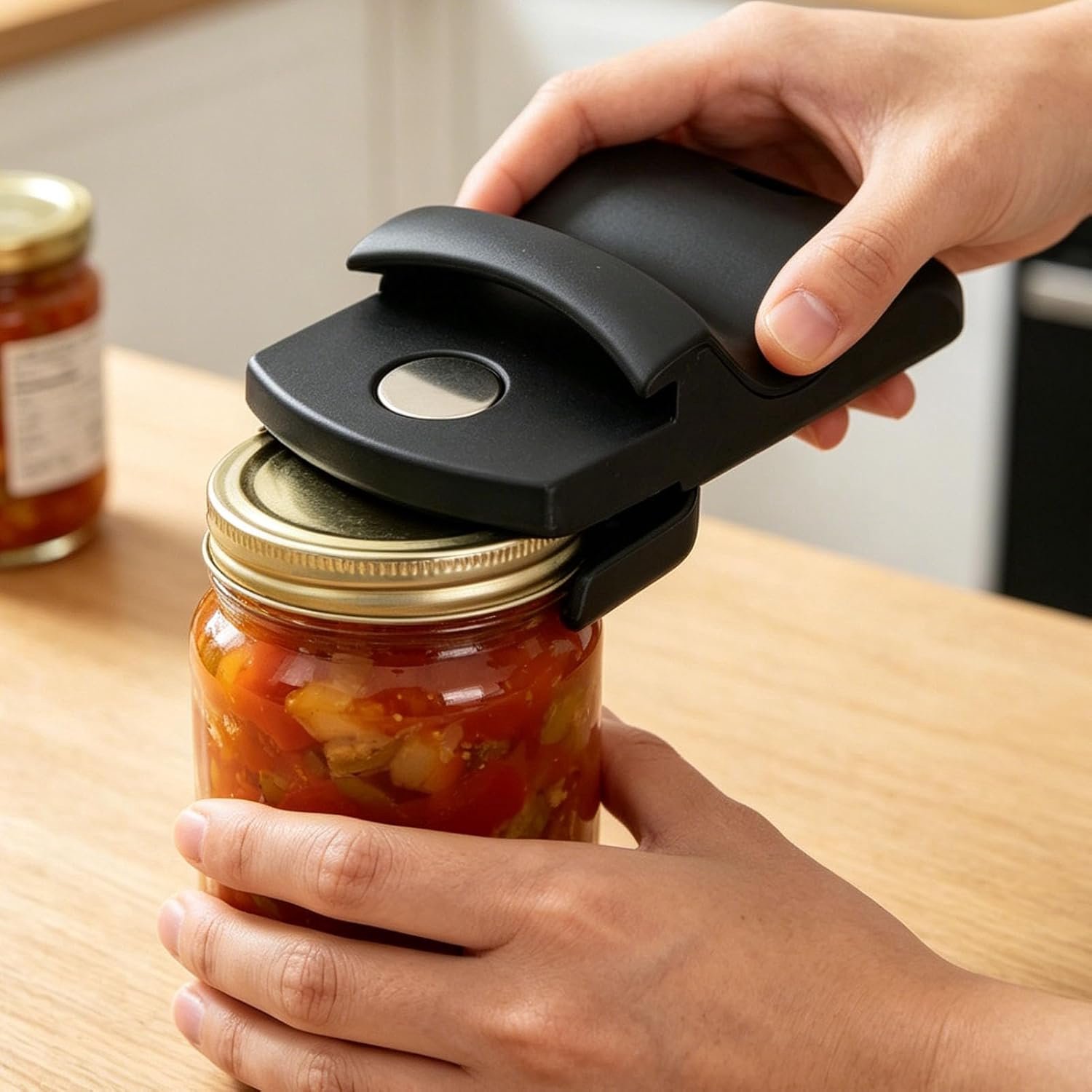 Annadue Sterke Magneet, Ergonomisch Hendelontwerp, Keuken Voedselopslag,