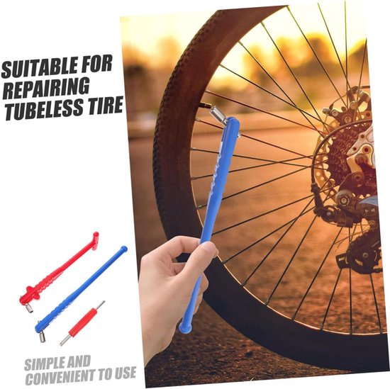 6stuks Delige Ventielkern Toolset Auto Ventielkern Installatie Verwijdering Inclusief Ventielverwijderaar Trekker Voor Motor Auto-banden Compact Duurzaam — afbeelding 2
