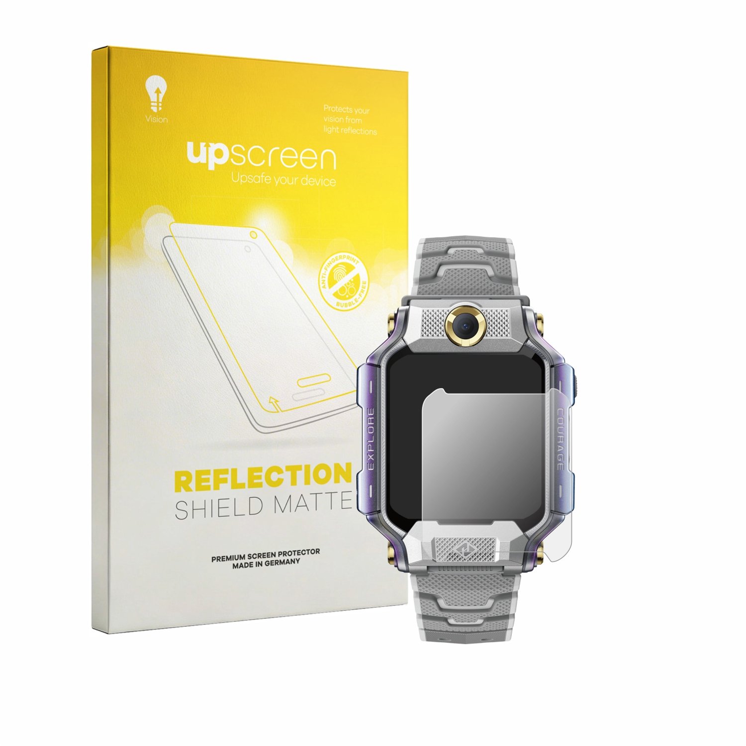 upscreen - Screenprotector voor Imoo Smartwatch X10 1.6" - Folie Beschermfolie anti glare matte
