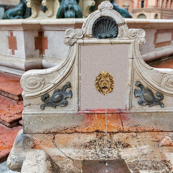 2 Stuks Muurbevestigde Leeuwenkop Fonteinuitlaat Decoratieve Tuin Waterspuiter van Eenvoudig Te Monteren Waterornament voor Vijvers Patio Achtertuin — afbeelding 3