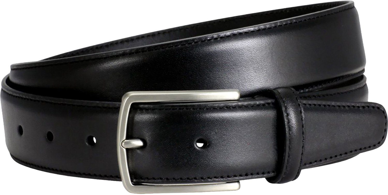 LINDENMANN leren heren riem - zwart