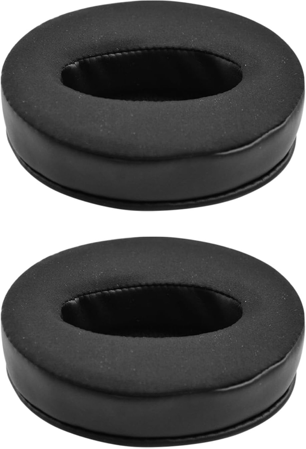 Pack of 2 Replacement Ear Pads, Black Soft Protein Leather Memory Foam Headphones Ear Pads Replacement Pads Compatible - ShopVlot
