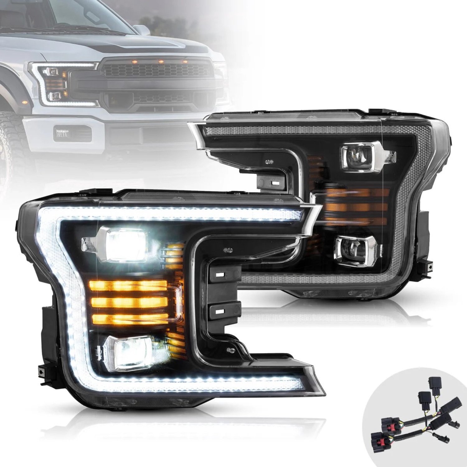 koplampen Ford F150 Full LED