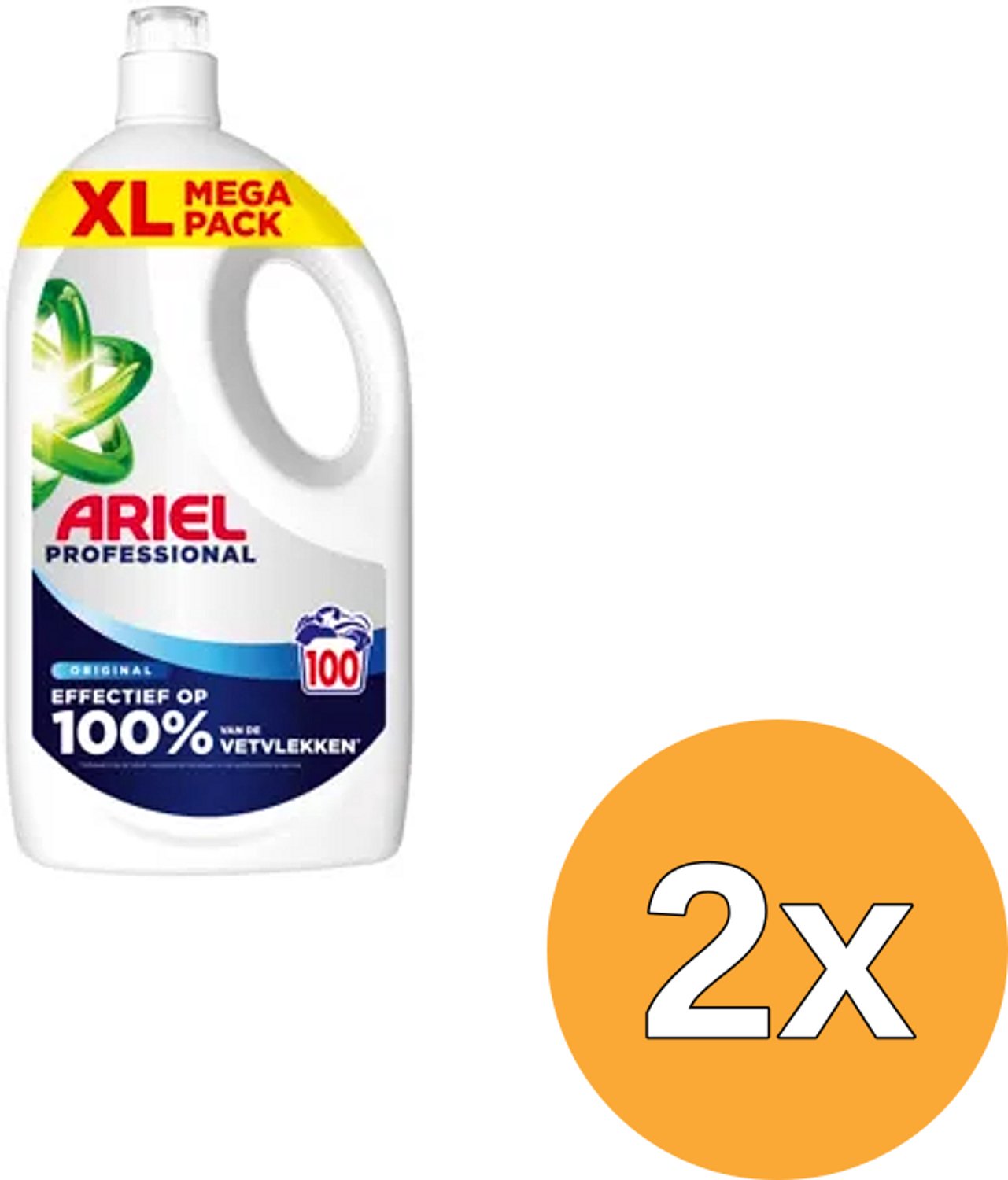 2x Ariel Vloeibaar Wasmiddel - Professional Original (4500 ml)