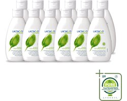 Lactacyd 12 x – Verfrissende Wasgel - 200 m - Grootverpakking - Intieme Wasgel - Frisse Intieme Wasgel - Menthol Wasgel - Geurvervoegende Wasgel - Intieme Verzorging