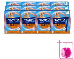 Tampax Tampons Pearl Compak Super Plus Applicator - 18 stuks