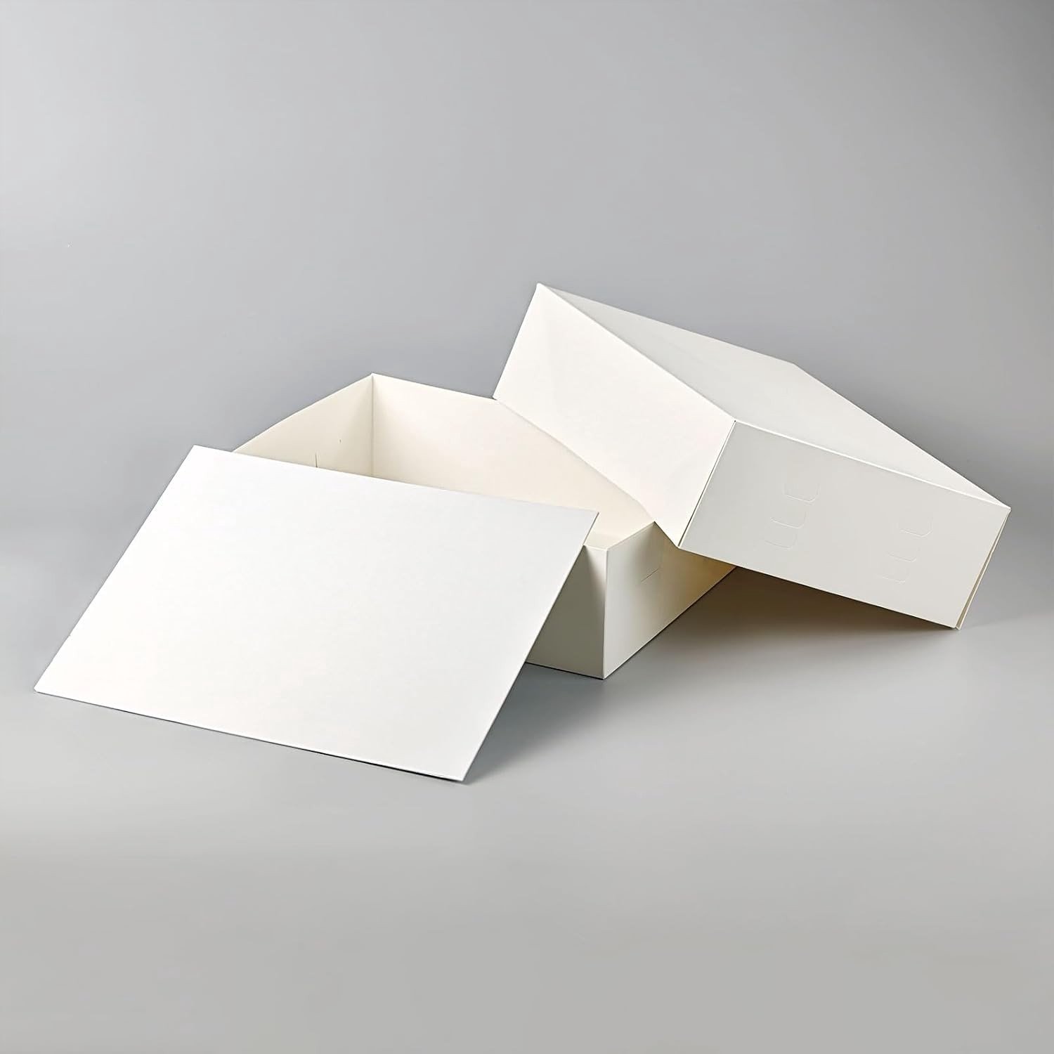 Taartdoos - Wit - 40,5 x 30,5 cm - In hoogte verstelbaar van 12 tot 20 cm - Voor Taarten en Bakproducten