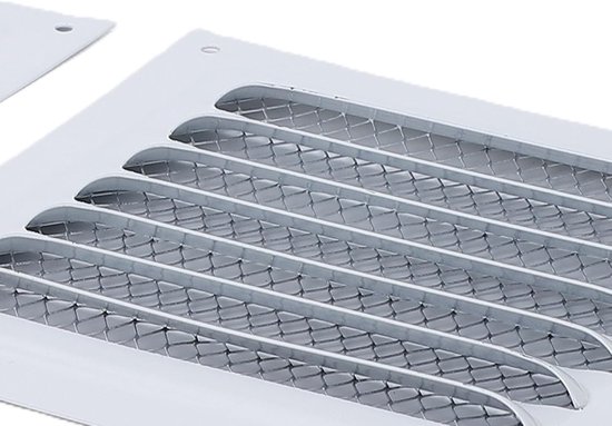 2 Stuks Zolder Vent Aluminium voor Binnenwelving Muur Vierkante Metalen Schuur Louvre Grille voor Buitendeur Huis Garage Plafond — afbeelding 5