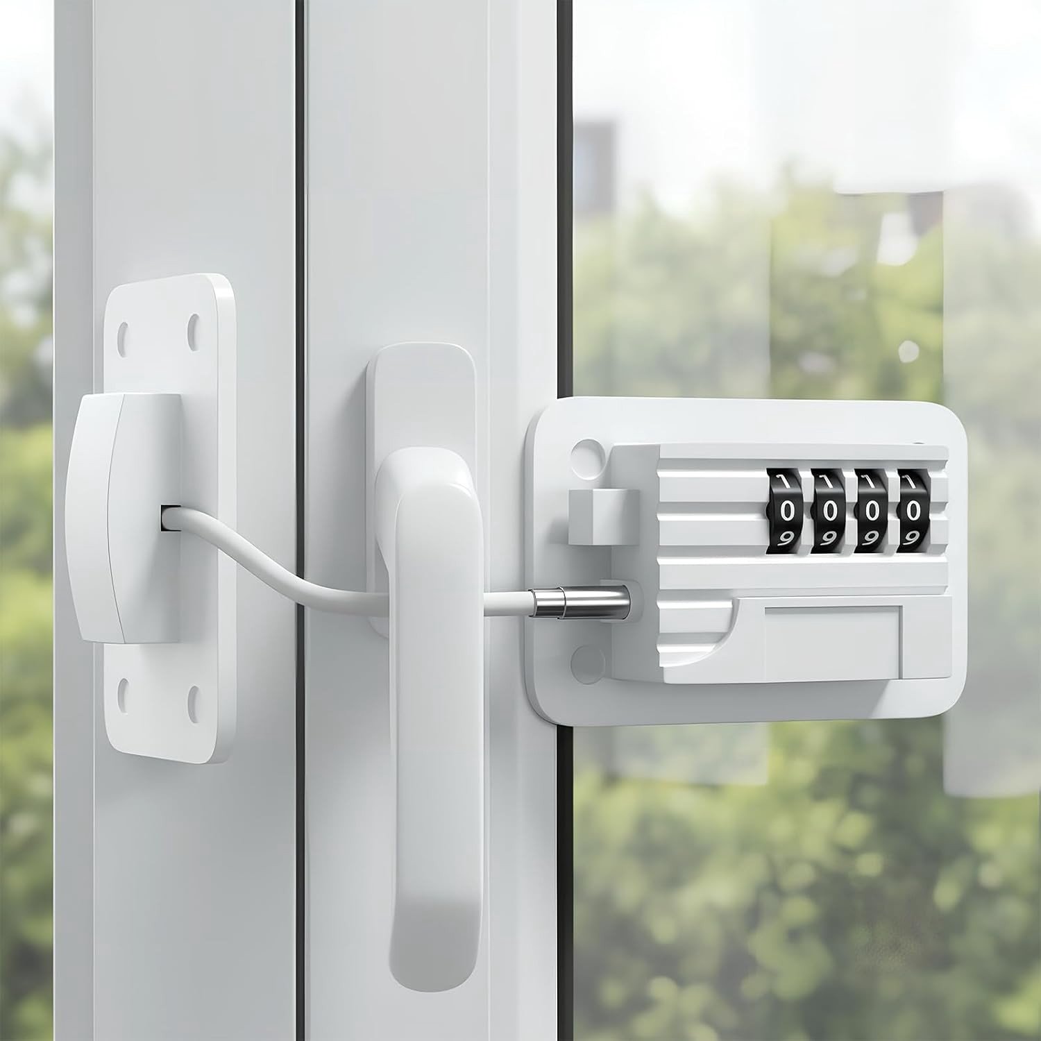 Fridge Lock met Code voor Kindveiligheid - 2 Stuks, Beveiliging voor Koelkast, Kast en Lade met Plakstrips en Schroeven