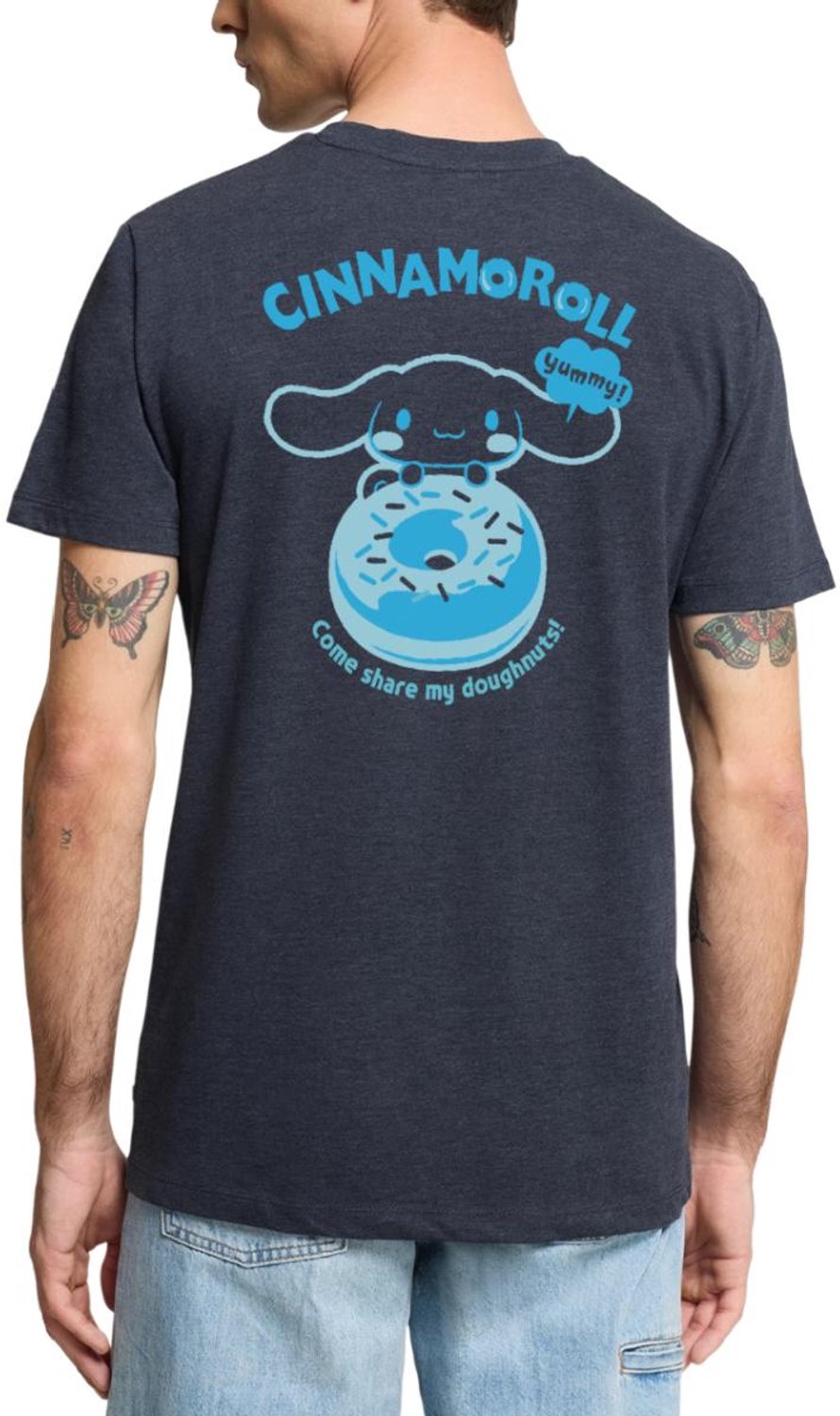 Cinnamoroll Come Share My Doughnuts! Mannen Premium Bio T-shirt