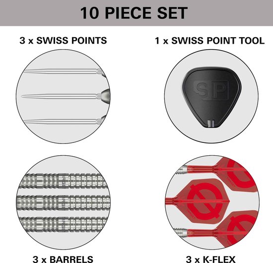 Target Group O 03 Swiss Point 50% - Dartpijlen van Target — afbeelding 3