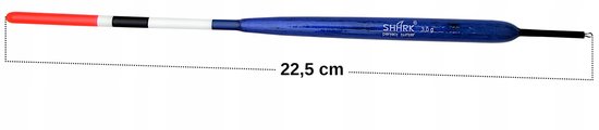 Shark Balsa Schuifdobber 3,0g 22,5cm - Perfecte Kwaliteit — afbeelding 4
