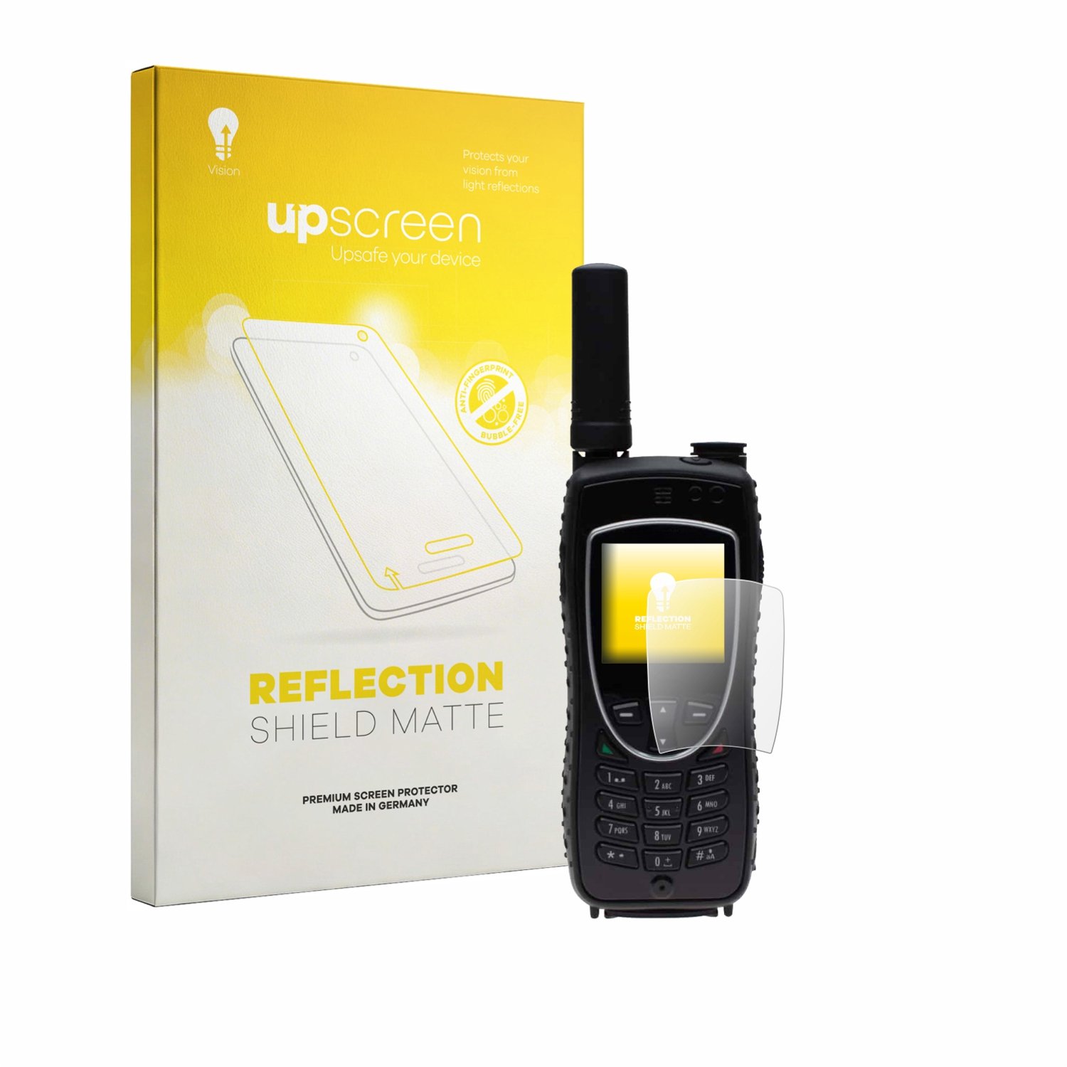 upscreen - Screenprotector voor Iridium Extreme 9575 - Folie Beschermfolie anti glare matte