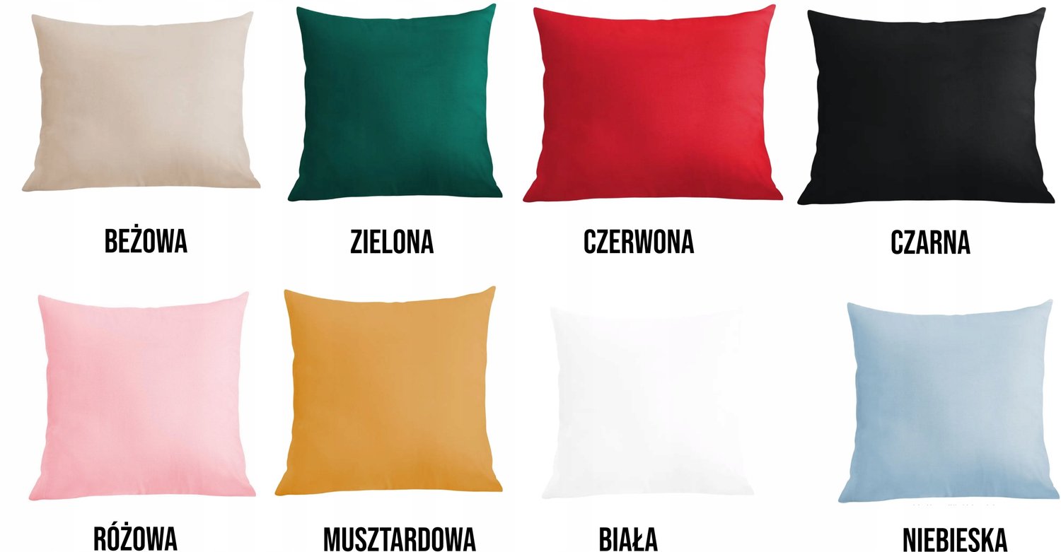 Kerst Kussenhoes met Kussen - Diverse Kleuren - 40x40cm