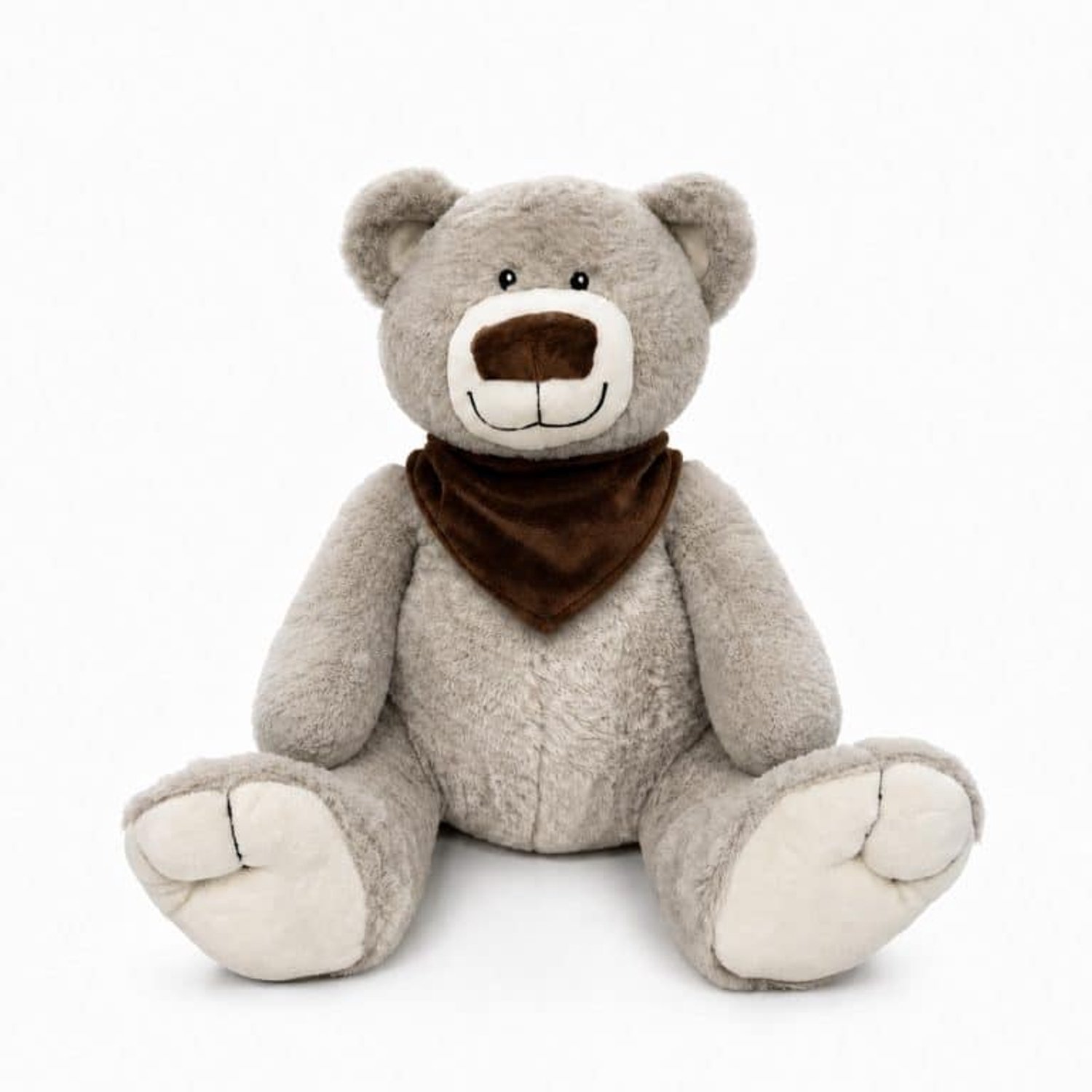Funnies Knuffel Beer Melle 45cm - Zachte Knuffel voor Kinderen - Grote Pluche Knuffel - Knuffelspeelgoed voor Baby & Peuter - Cadeau voor Jongens & Meisjes
