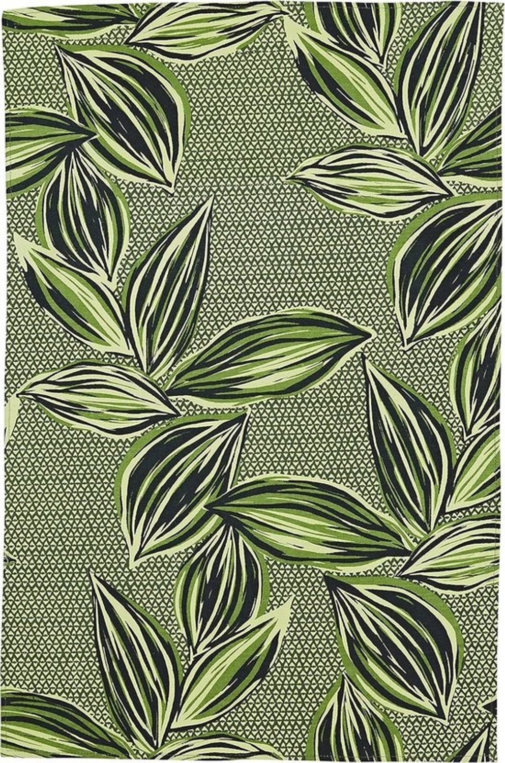 Katoenen theedoek - Keukendoek - Keukendecoratie - Afrikaans waxprintdesign - 74 x 48 cm - Meerkleurig