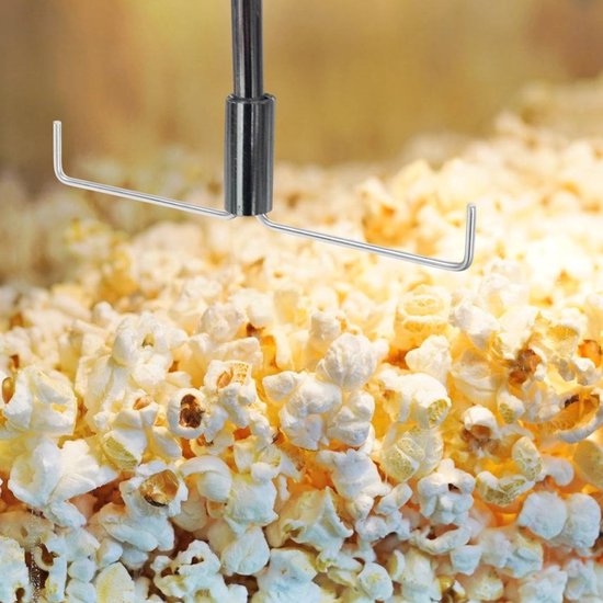 Accessoire Set voor Popcornmachine - Mixer, Reserveonderdelen, Mengkop en Roerstaaf voor Professioneel Gebruik — afbeelding 5