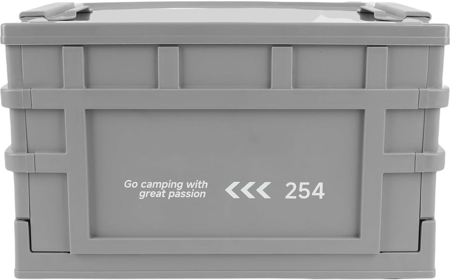 Chrees Stapelbare Opbergbak Duurzame Opvouwbare Kastorganizer voor Slaapkamer, Woonkamer, Kantoor, 20 Liter Opbergdoos met Deksel voor Gebruik Binnen en Buiten (8/3,14 inch)