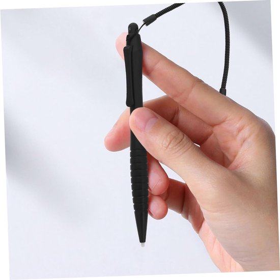 6stuks Verstelbare Stylus Pennen Met Lanyard Voor Touchscreen Antiverlies Design Voor Nauwkeurige Invoer Weergave Notities Geschikt Voor Thuis Kantoor Reizen — afbeelding 3