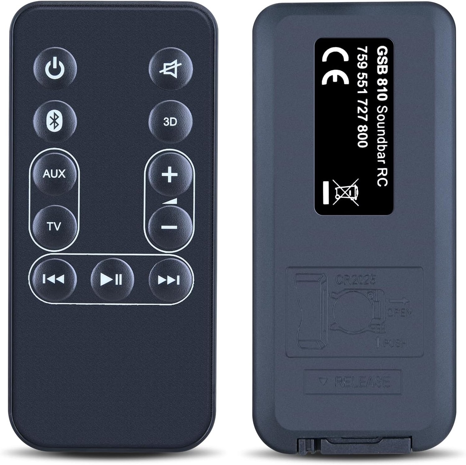 New Replacement Remote Control for Grundig GSB-810 GSB810 GSB 800 Bluetooth TV Soundbar System - ShopVlot