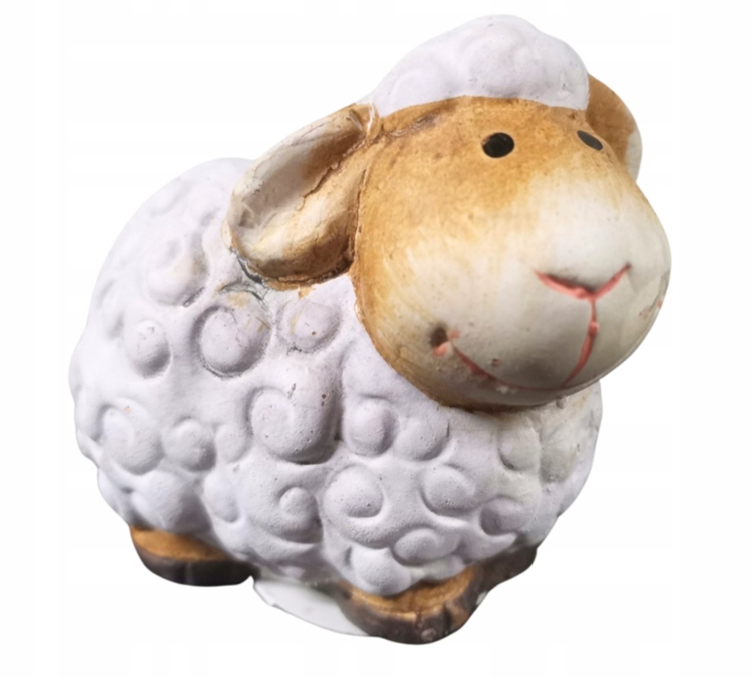 Keramiek Lammetje Figuur - Decoratie voor Huis en Tuin