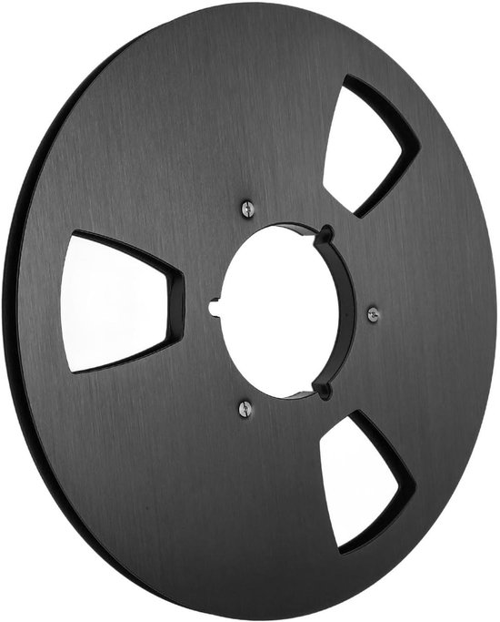 Lege Winding Spool van 10.5 Inch, RVS Schroeven, Tape Reel voor Creatieve Projecten en DIY Gebruik — afbeelding 2
