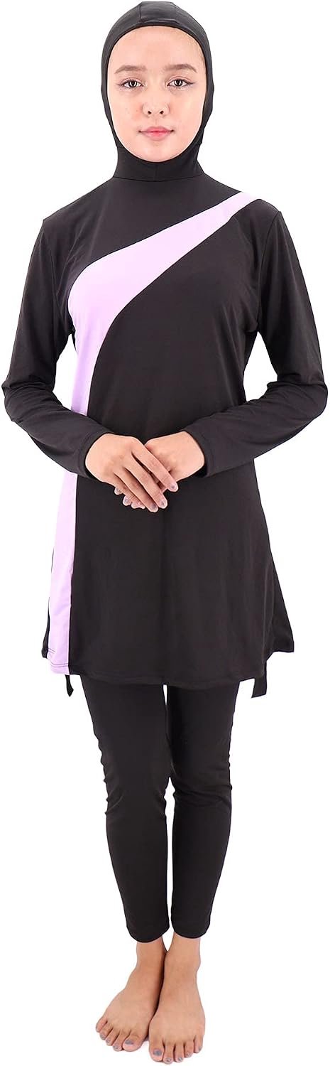 Burkini-badpak met sluier
