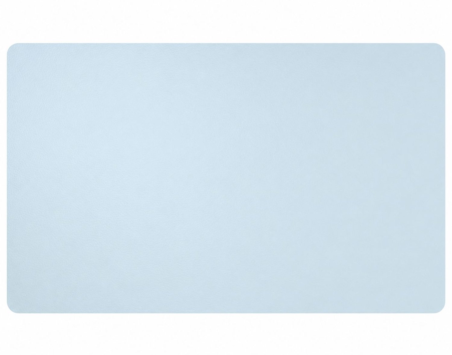 Coussin de bureau, coussin en cuir PU, coussin de souris de grande taille, étui de protection anti-taches et antidérapant, convient pour le bureau et le foyer (80 x 40 cm, bleu clair)