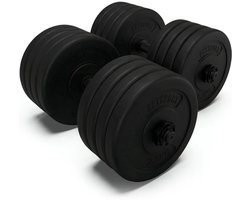Halterset / Dumbells 40 kg Halterset - Dumbells Set - Verstelbare Dumbells - Halterstang Met Gewichten