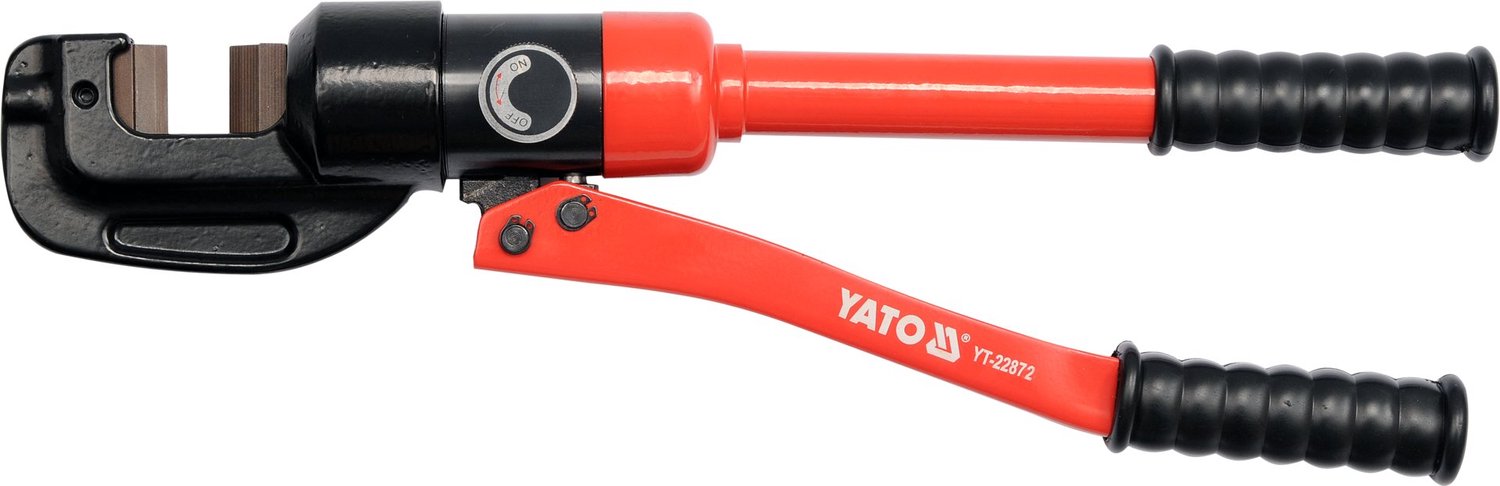 YATO YT-22872 Hydraulische Betonschaar & Kabelschaar 13 Ton - Stangen & Wapeningsstaal 4-20 mm - Lengte 515 mm - Gehard Stalen Bekken (50 HRC)