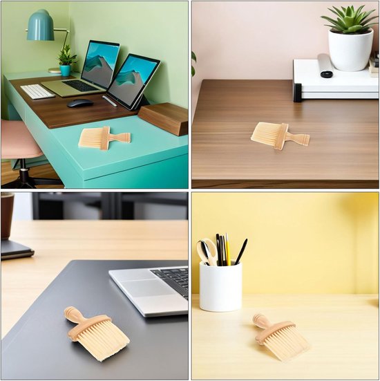 5 Stuks Universele Schoonmaakborstel De Borstel Kwasten Khaki — afbeelding 5