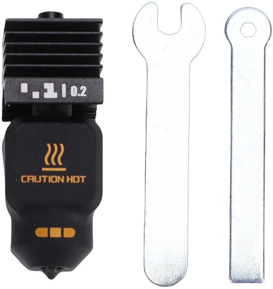 lyrlody Hotend Kit voor Lab P2S, 0,2 Mm Gehard Staal — afbeelding 5