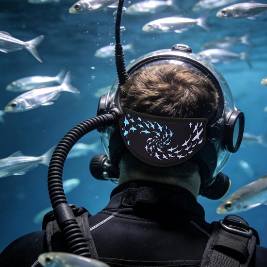 2 Stuks Neopreen Duikmaskerband Dubbel Gelaagde Haarbeschermer voor Snorkelmaskers Universele Maat Scheurvaste Strap Cover voor Duiken Watersporten Geschikt Mannen Vrouwen — afbeelding 3