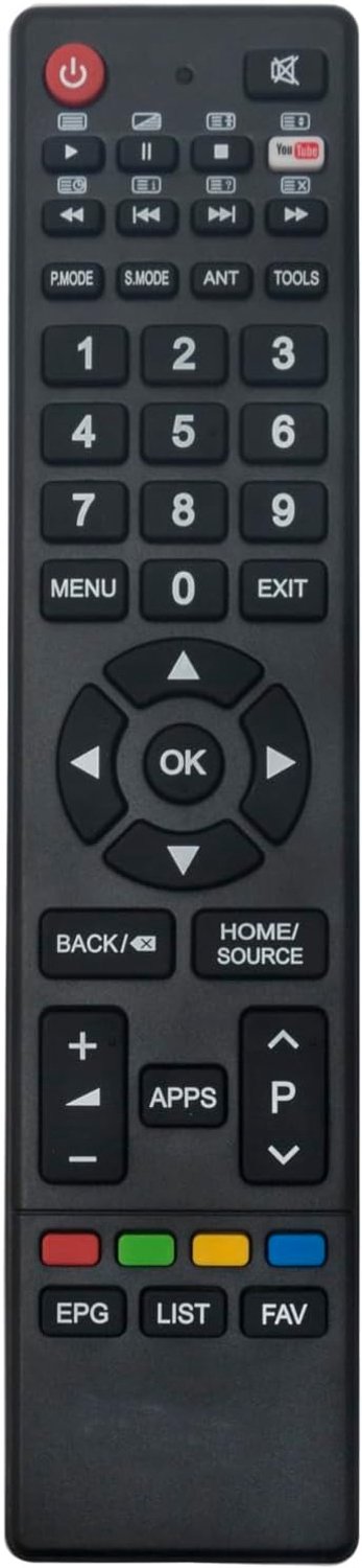 AULCMEET GCBLTV64AI-D3 Replacement Remote Control Compatible with CHIQ 4K OLED Smart TV UHD55E6000ISX2 UHD65E6200ISX2 - ShopVlot